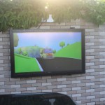 diy outdoor tv enclosure