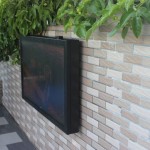 outdoor touch screen enclosure